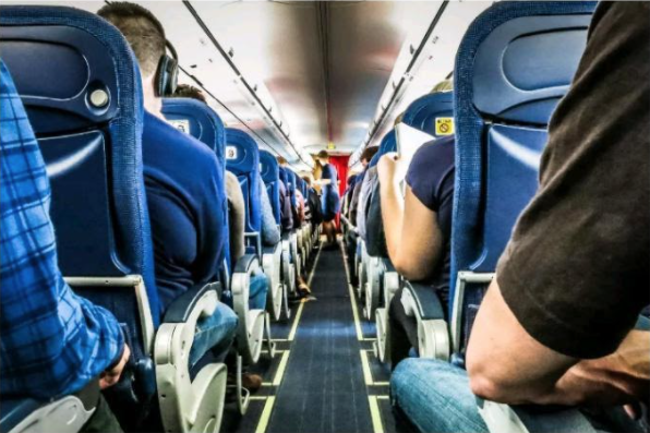 Terrified flight experience